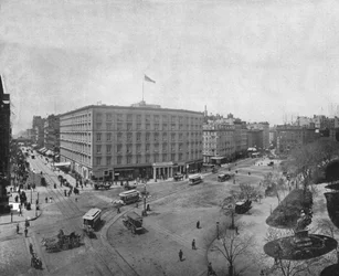 Fifth Avenue ja Madison Square, New York, USA, c1900.