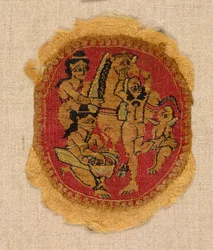 Five Round Segmenta, 650 - 750.