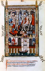 St Denisin, St Rusticuksen ja St Eleutheriuksen liputus, 1317