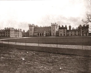 Floors Castle, Roxburghshire, Skotlanti, 1894.