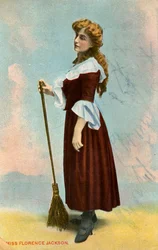 Florence Jackson, brittiläinen näyttelijä, 1908