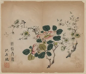 Kukkiva prunus, 1368-1644.
