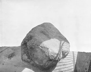 Forefathers Rock, Plymouth, Massachusetts, USA, 1900.