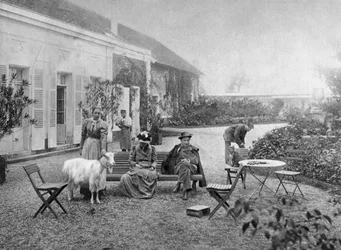 Francois Coppee, ranskalainen runoilija ja kirjailija, 1907