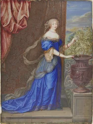 Françoise-Athénaïs de Rochechouart, Marquise de Montespan 1640-1707, noin 1667.