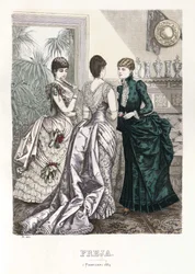 Freja-illustrerad skandinavisk modetidning 1884, kuva nro 3