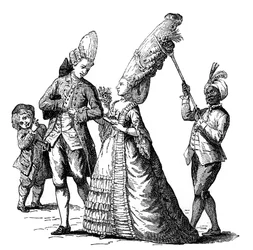 Ranskalainen puku, 1885