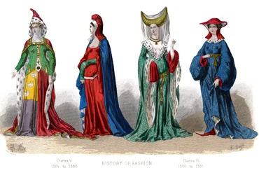 Ranskalainen puku: Kaarle V, Kaarle VI, 1882