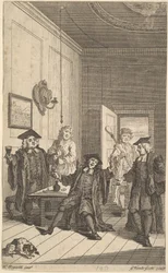 Oxfordin huumorin etukappale, huhtikuu 1730.