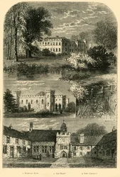 Fulhamin palatsi vuonna 1798, n. 1878.
