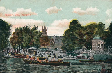 Garricks Villa, Hampton, 1910