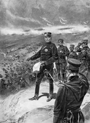 Kenraali Kuroki, japanilainen komentaja, Venäjän ja Japanin sota 1904-5