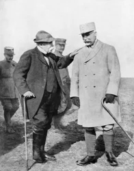 Kenraali Philippe Petain ja Georges Clemenceau, 1926