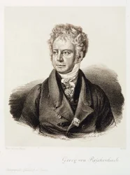 Georg von Reichenbach, saksalainen insinööri ja instrumenttivalmistaja, n. 1820