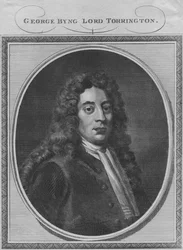 George Byng Lord Torrington, 1785.