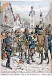 Saksalaiset karkurit Ranskan rajalla, 1903