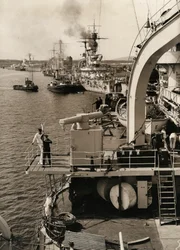 Saksan laivaston vierailu Swinoujsciessa, 1933.