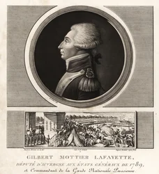 Gilbert Mottier Lafayette, Augergnen varajäsen Etats Generaux