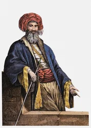 Giovanni Battista Belzoni 1778-1823 Frontispiece matkalta Egyptissä ja Nubiassa, 1825