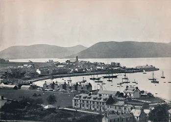 Gourock - Kaupunki ja satama, 1895