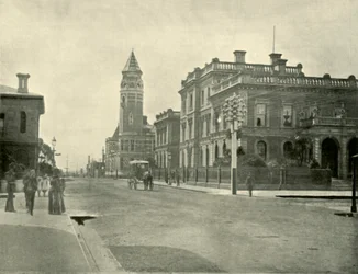 Hallituksen virastot, Launceston, 1901.