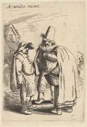 Groteskeja hahmoja, 1610-85.