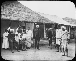 Intian coolien ryhmä, Etelä-Afrikka, c1890