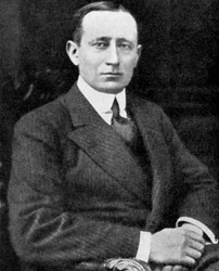 Guglielmo Marconi, italialainen keksijä, 1920