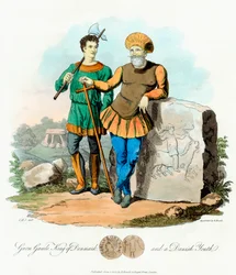Gurm Gamle Gormo, Tanskan kuningas vuodelta 840, 1815