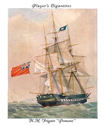 H.M.Frigate Pomone, 1936.