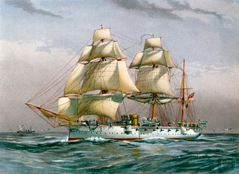 HMS Calliope, Kuninkaallisen laivaston 3. luokan risteilijä, c1890-c1893