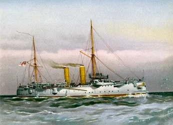 HMS Magicienne, Kuninkaallisen laivaston 2. luokan risteilijä, c1890-c1893