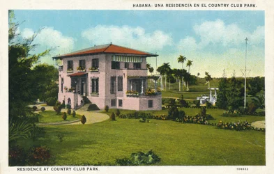 Havanna: Asuinpaikka Country Club Parkissa. Asuinpaikka Country Club Parkissa, 1910