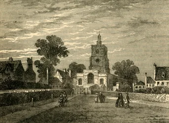 Hackney Church, 1876.