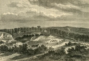 Hampstead Heath vuonna 1840, n. 1876.