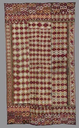 Riippuva Phulkarin työ, n. 1875-1900.