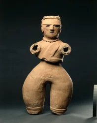 Haniwa naishahmo, n. 500-luku.