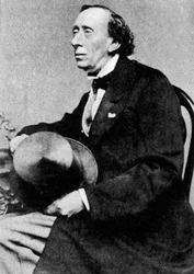 Hans Christian Andersen, tanskalainen kirjailija ja runoilija, 1800-luvun puoliväli
