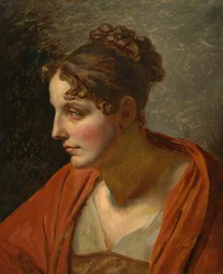 Naisen pää, n. 1810.