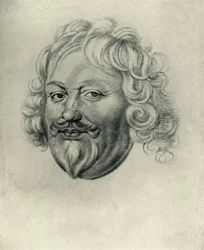 Miehen pää, c1630, 1907.