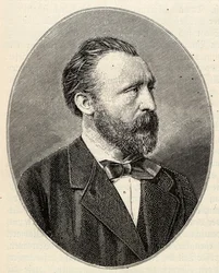 Heinrich von Stephan 1831-1897, pääjohtaja.