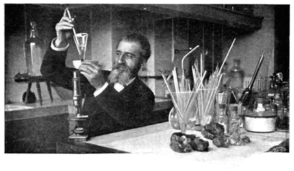Henri Moissan, ranskalainen kemisti, 1900