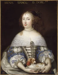 Englannin Henrietta, Orléansin herttuatar 1644-1670, noin 1665.