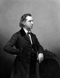 Henry Ward Beecher 1813-1887, amerikkalaisen seurakunnan ministeri, c1861