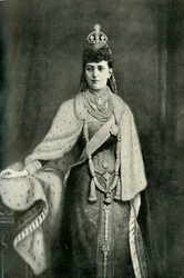 Hänen Majesteettinsa kuningatar Aleksandria, 1902.