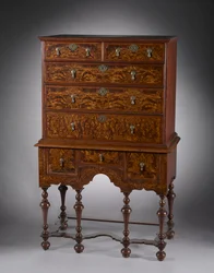 Highboy, 1700-1720.
