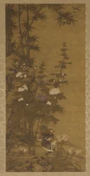 Hollyhocks and Ducks, 1500-luku.
