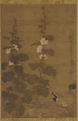 Hollyhocks and Ducks, Ming-dynastia, 1368-1644.