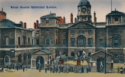 Horse Guards Whitehall London, 1910.