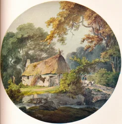 Hovel lähellä Yealmptonia, Devon, 1921